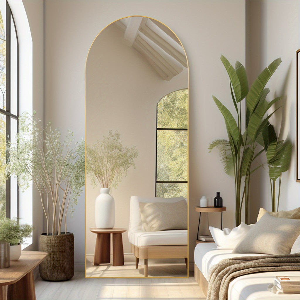 Miroir Arqué Contemporain 46x147 cm