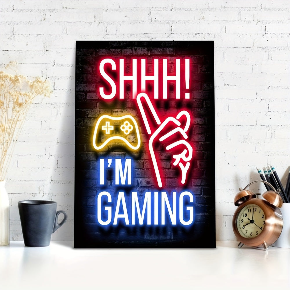 Panneau Néon LED - Design Gaming