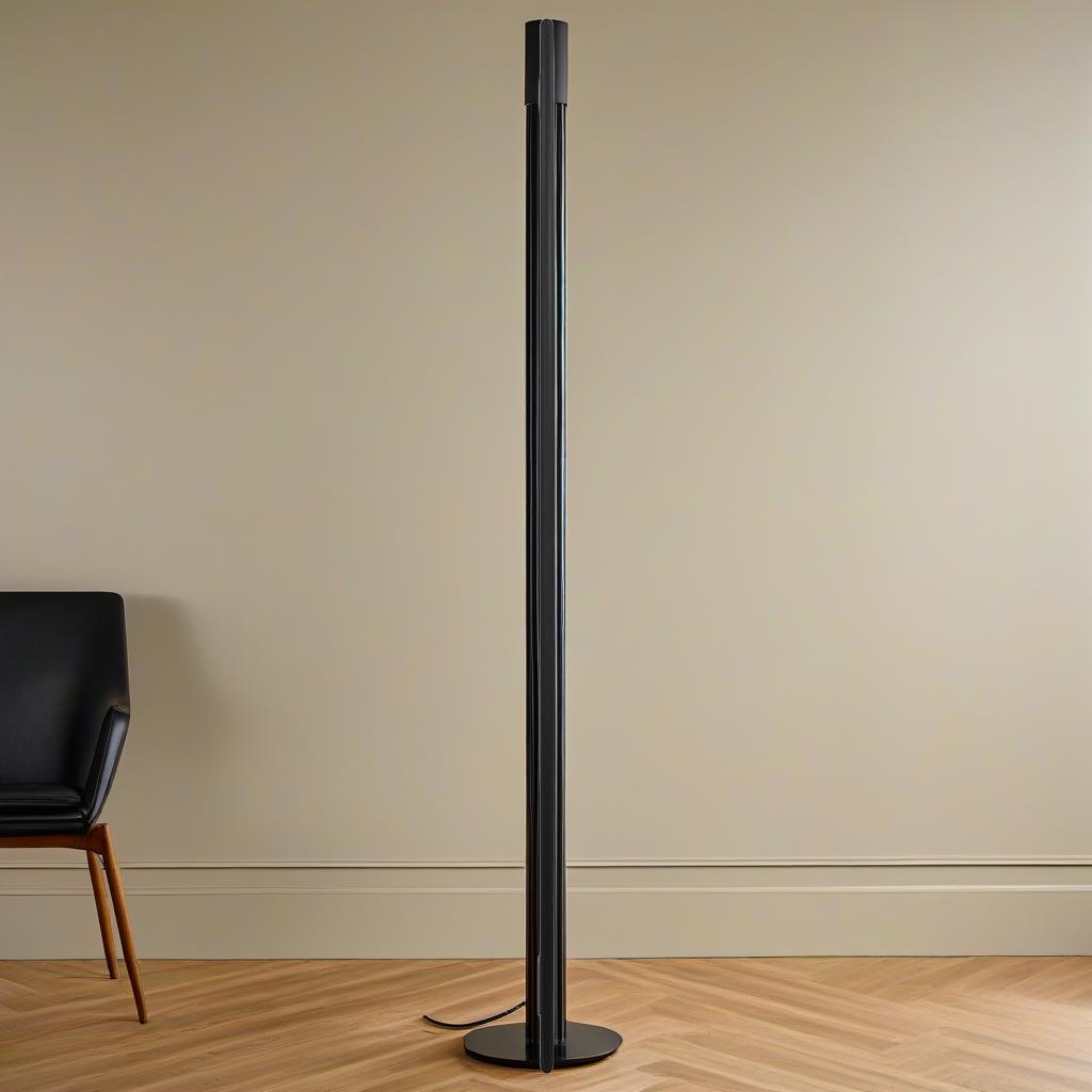 Miroir Rond Noir 60 cm – Anti-Buée