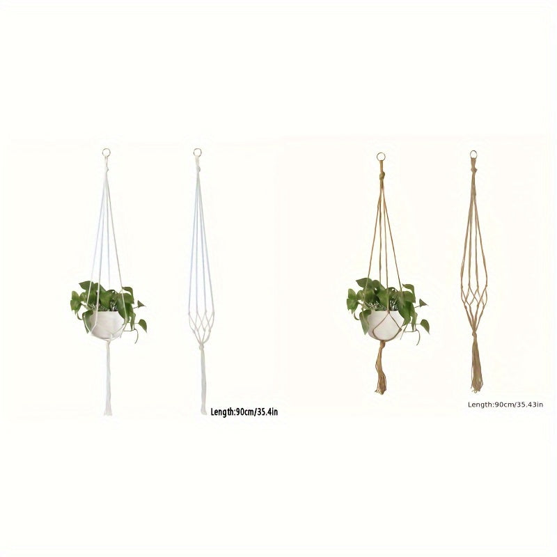 Suspension Plante Macramé Fait Main