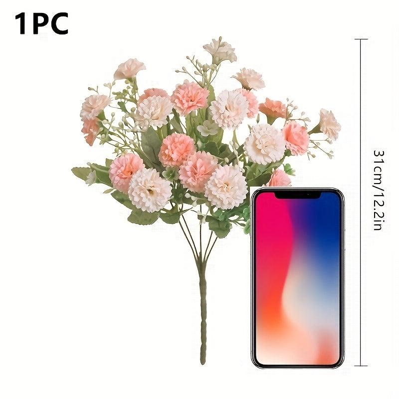 Fleurs Artificielles 20 Têtes – Hortensias Décoratifs