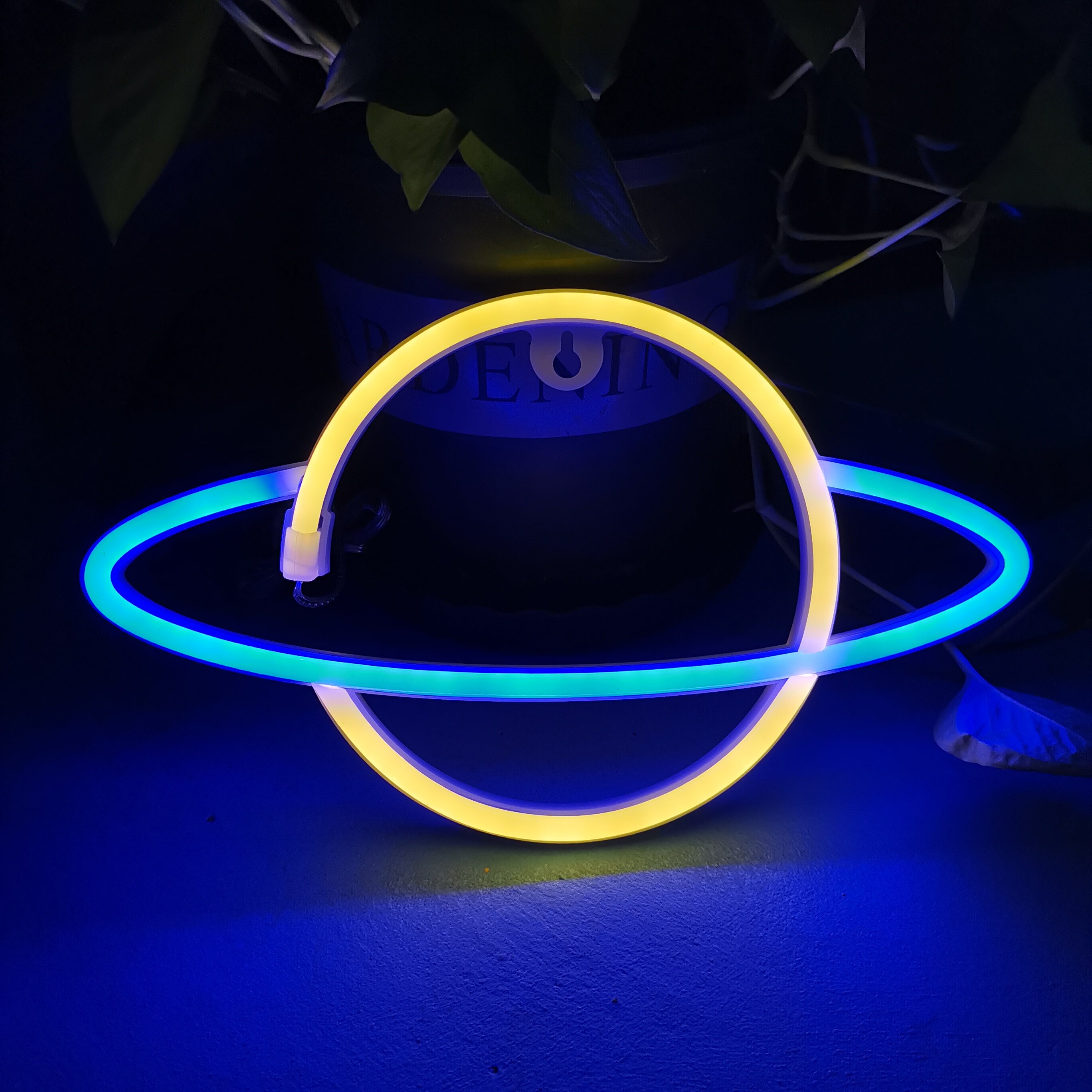 Panneau Néon LED - Planète