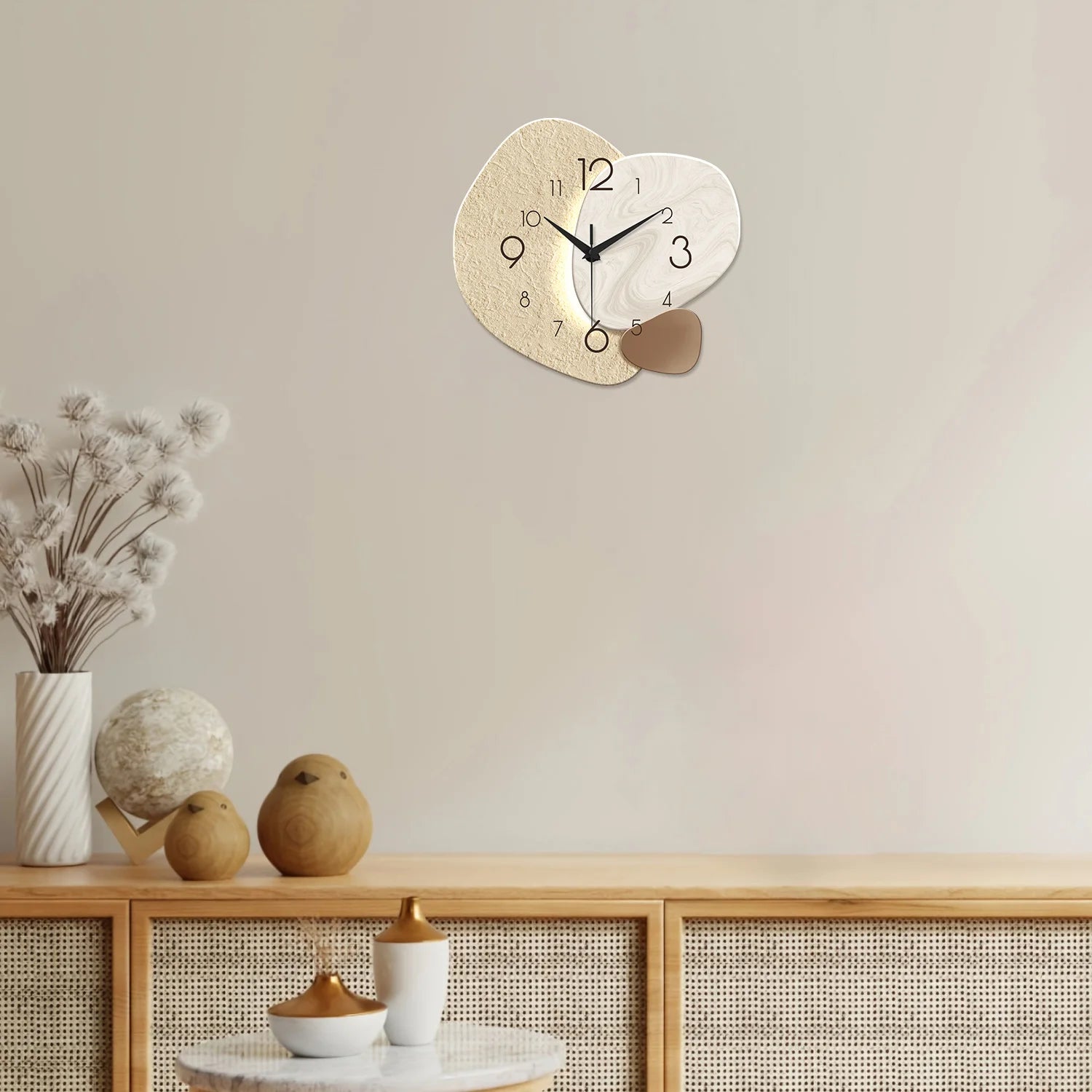 Horloge Murale Moderne et Simple – Quartz Silencieuse