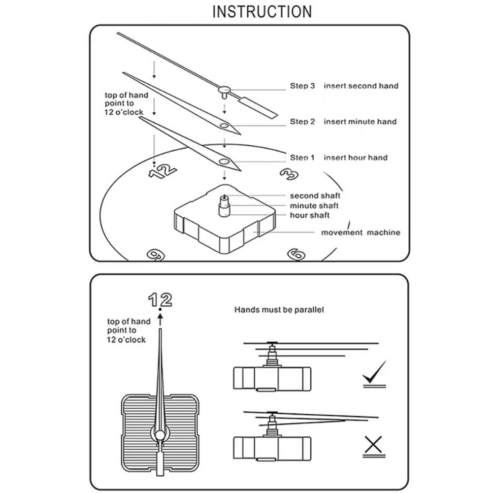 Horloge Murale Métal Style Européen – Design Antique et Silencieux