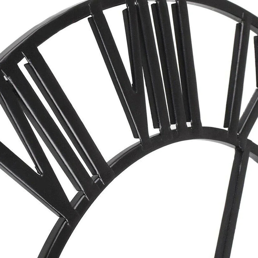 Horloge Murale Métal Style Européen – Design Antique et Silencieux