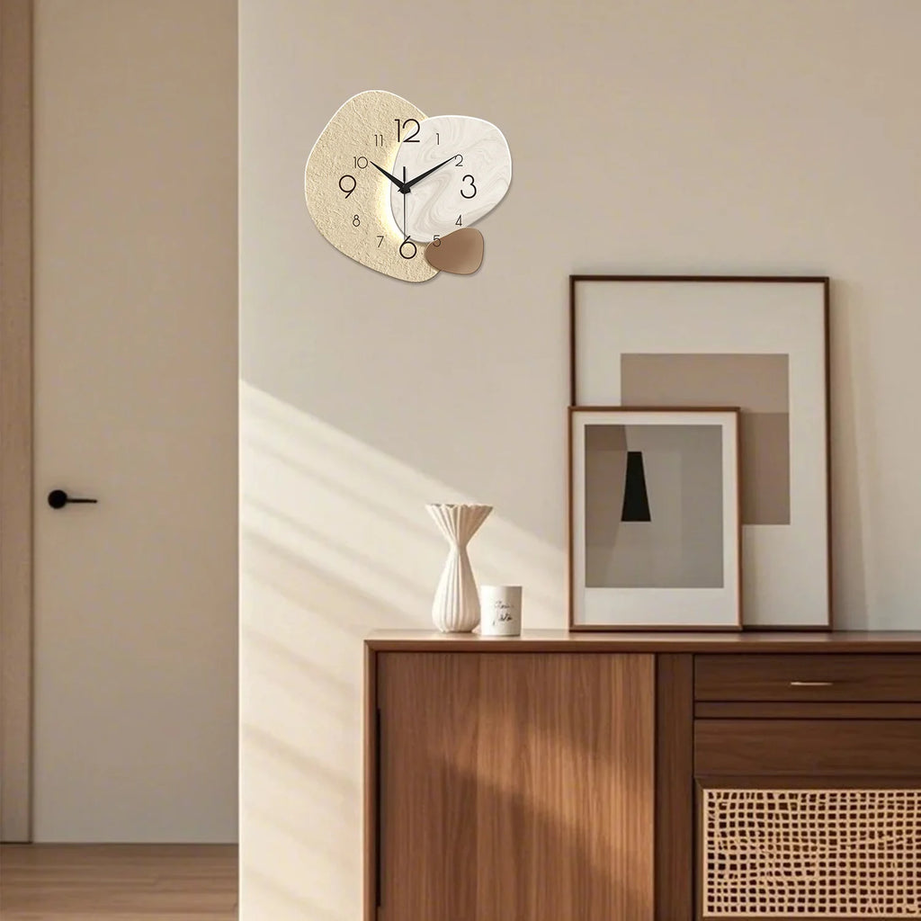 Horloge Murale Moderne et Simple – Quartz Silencieuse
