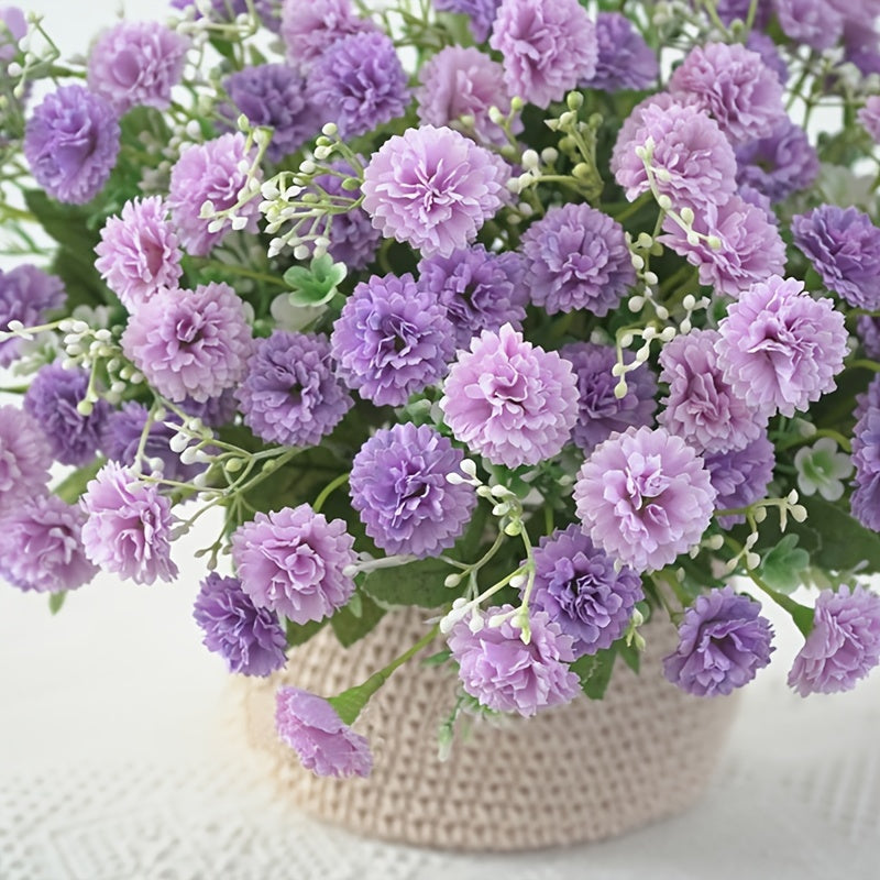 Fleurs Artificielles 20 Têtes – Hortensias Décoratifs