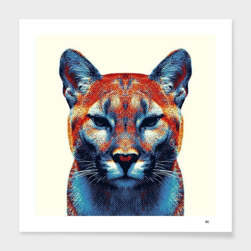 Housse de Coussin Puma – Design Chic et Intemporel (40x40 cm)