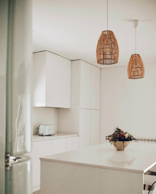 Abat-jour en Rotin Ayana – Élégance Naturelle & Esprit Bohème